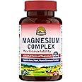 Vitalitown Magnesium Complex, Magnesium Glycinate, Malate, Taurate & Citrate, Chelated Forms, High Absorption, Bone, Heart, Muscle, Immune, Energy, Sleep & Digestion, Non-GMO