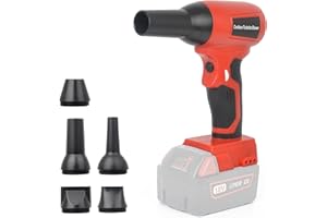 ZDOZITZ Cordless Air Blower for Milwaukee M18 18V Battery，Cordless Duster with Infinitely Adjustable Speed，30m/s, for Car Computer Dust Cleaner Jobsite Camping & Pool Toy(Battery not included)