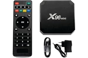 X96 Mini Lecteur Multimédia de Diffusion en continu Android 9.0/Boîte TV 4K avec Amlogic S905W2 Quad-Core chipset, 64 Bits 2GB/16GB,WiFi,4K HD,H.265 by ZISONIX