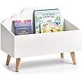 Zeller 13503 Children's Storage Chest Cloud MDF White Approx. 58 x 28 x 45 cm Children's Furniture