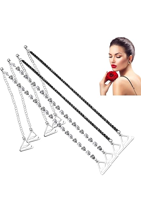 Sujetador Espalda Descubierta Tirantes De Sujetador Con Strass