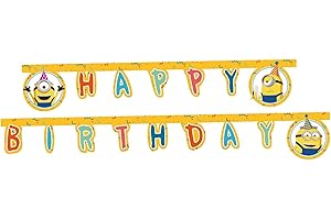 Procos - Folat 92139P - Guirnalda Minions FSC-2,3 Metros, Amarillo