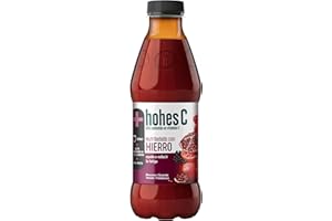 hohes C Plus Hierro Nutribebida con Hierro y Vitamina C Reduce el cansancio Zumo 100% natural 1L