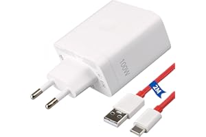WITFOAM Cargador SUPERVOOC 100W con Cable USB C 2M, Carga Rápida 8A para OPPO 13, N ORD 4, CE4 Lit e, 14, Fin d X8 Pro, 14 Pro+, GT N eo 3T, USB Tipo C