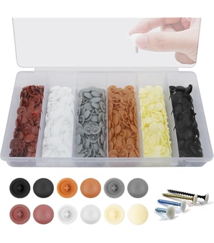 Cyclingcolors 20x CAPUCHON Embellecedor Para Tornillos M6 Plástico Cabeza Allen Hexagonal Gris Tapas Muebles