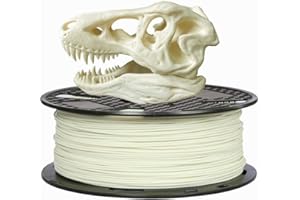 PLA Max PLA + Bone White PLA Filament 1.75 mm 3D Printer Filament 1KG 2.2LBS 3D Printing Material Stronger Than PLA Pro PLA Plus Normal PLA Filament CC3D Ivory White Bone Color