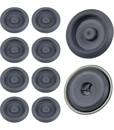Set Di 8 Tappi In Gomma Per Carrozzeria Auto | Diametro 40 Mm | Per Audi E VW | Per Fori Sottoscocca E Bagagliaio | Impermeabili E Resistenti | Accessori Per Manutenzione