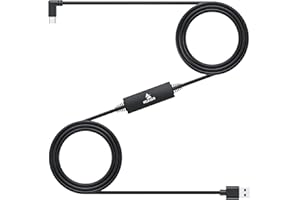 NexiGo Enhanced 16FT Link Cable with Signal Amplifier, USB 3.2 Gen1 Type C to A, Fast Charging & High-Speed Data Transfer (up to 5Gbps), Compatible with Oculus Quest 1 and 2 Headset to Gaming PC