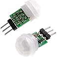 Oiyagai 2pcs AM312 Mini Pyroelectric PIR Sensor Module Manual Motion Infrared IR Detector SR301