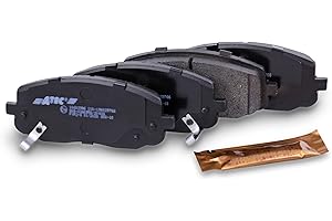 ‎ATEC GERMANY ATEC Germany Bremsbelagsatz Vorderachse, Bremsbeläge Bremsklötze vorne, 4 Stück, Kompatibel mit HYUNDAI i10 I (PA), i20 I (PB, PBT); KIA PICANTO I (SA)