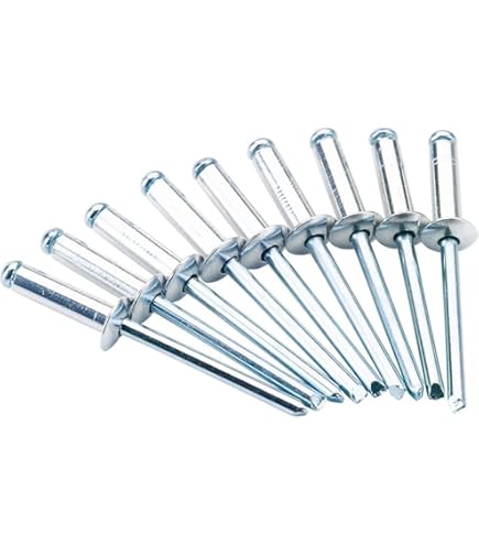 Set Rivetti In Alluminio - 88 Pezzi Per Rivettatrice, 3.2-4.8 Mm - Foto 9