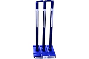 ND Sports Wicket Stumps with Bail – Durable, Lightweight & Portable Cricket Set for All Surfaces | Indoor & Outdoor Use | Includes Mesh Carry Bag