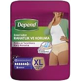 Depend Emici K&uuml;lot Kadın Extra B&uuml;y&uuml;k 9 Lu