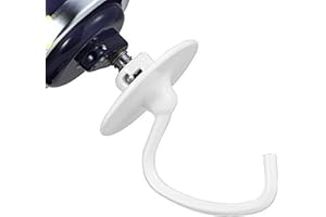 GZWY Knethaken | Antihaft-Teighaken K45DH Parts,für KitchenAid-Küchenmaschinen K45, K45SS, KSM90, KSM150, K5SS Mit Kippbarem Kopf Und 4,3L-/4,8L-Schüsseln