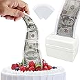 ZZLBZN Money Cake Pull Out Kit, Cake Money Pulling Box with 20 Transparent Bags, Money Box for Cake Money Box for Birthday Party Cake Decoration