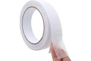 FSTTRE Bande Adhesive Antiderapante Transparente Pour Escaliers, Bande Adhesive Etagere Ruban Ruban Antidérapant Escalier De Sécurité Pour Personnes âgées, Enfants Et Animaux (2.5cm X 5m)