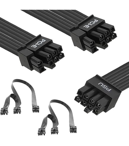 Cable PCIe Elite Premium Con Funda Individual, De 12 V Y 2 X 6 A 2 X 8 Pin 6 2 Split Pcie Cable Black Cp 8920435 Cable PCIe Elite Premium Con Funda Individual, De 12 V Y 2 X 6 A 2 X 8 Pin 6 2 Split Pcie Cable Black Cp 8920435