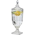 Arch Pattern Crystal Glass Drink Dispenser 3L - Single - Barware, Drinks Dispensers