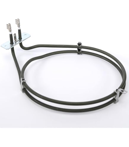Elemento Riscaldante Per Forno Ventilato 2400W - Ricambio Compatibile Con Zanussi ZCV48300BA, ZCV48300XA, ZCV48300WA, ZCV68300WA