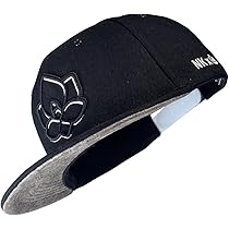 Nebelkind snapback-cap Steini der Keller zwart, heren dames unisex, one size, maat verstelbaar, hoogwaardige baseball-pet, streetwear-stijl, retro, baseballpet met rechte klep, trendy
