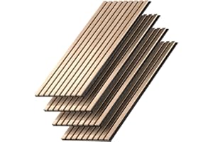 Vicco Wandpaneele Akustikpaneel, Eiche, 4 Stück