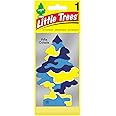 6 Pack Car Freshner 10967 Little Trees Air Freshener Pia Colada Scent - Single Tree per Package