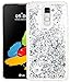 Produktbild LG Stylus 2/LG Stylo 2 K520/LS775 Hülle Glitzer Durchsichtig ISENPENK LG Stylus 2/LG Stylo 2 K520/LS775 Hülle Silikon Transparent,Ultra Slim TPU Liquid Fließen Flüssig,Schutzhülle Muster Handy Hülle Tasche Case[Pattern 2]