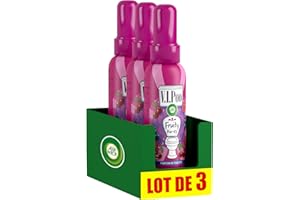 AIR WICK Airwick Desodorante WC Spray V.I.Poo Anti Olor Perfume Fruity Pin Up 55 ml – Juego de 3