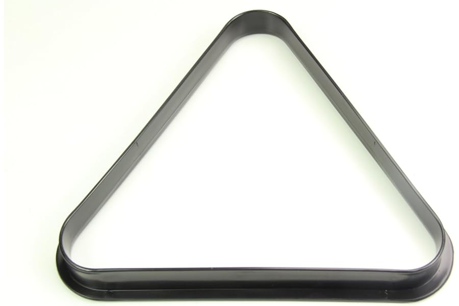 Other 1 1/2"" Inch (38mm) 15 Ball BLACK Plastic Snooker & Pool Triangle, rack 15 balls