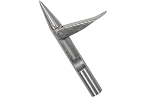 Palantic 3in Spearfishing Speargun Tip, Single Wing Rockpoint 7mm Stainless Steel Replacement Tip for JBL, Riffe & Other Brands, Durable Sharp Superior Reliable Performance