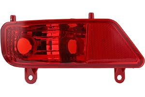 Septpenta Feu Antibrouillard Arrière Rouge pour 3008 5008 2009-2016 - Accessoires de Voiture de Montage (Gauche)
