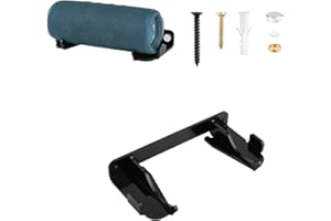 XBERSTAR Uchwyt ścienny głośnika do JBL Flip 4/Flip 5/Flip 6 uchwyt na głośnik akrylowy uchwyt ścienny (czarny)