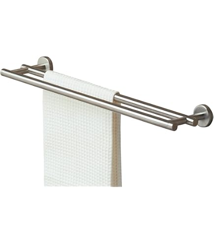 Portarotolo Di Riserva Tiger Boston, Acciaio Inox Lucidato 5x5x14 Cm, Con Sistema TigerFix - 5