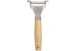 Culinare Naturals | C70007 | Eplucheur à Julienne | Bambou durable/Acier inoxydable | 35 cm x 7,5 cm