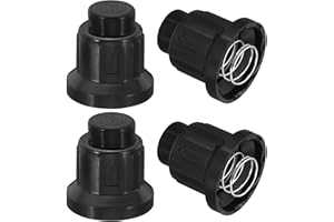 PATIKIL AAA Batería Encendedor Tapa, 4uds AAA Batería Botón Encendedor Tapas Reemplazo Interruptor Gas Parrilla Chispa Generador para Propano Gas Fuego Pozo Electrónico