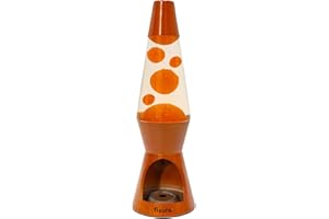 Fisura Lava Lamp with Candle. Electricity-Free Lamp. Eco-Friendly Motion lamp. Original Gift. Measurements: 29 centimetres x 8.5 centimetres (Candle, Terracotta)