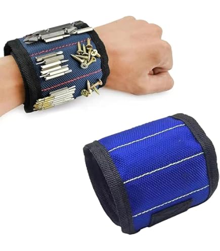 Bracciale Magnetico Per Artigiani Con 15 Magnet - Idee Regalo Per Uomo, Pap&agrave; E Appassionati Fai Da Te