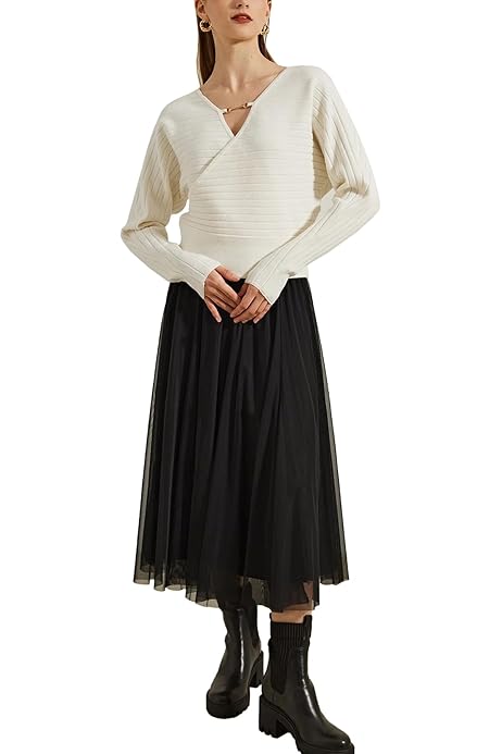 Gonne Di Pelle Gonna Da Donna A Quadretti, Elegante, Da Ufficio, A