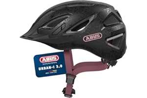 ABUS Urban-I 3.0 City Helmet - Modern Bicycle Helmet with Tail Light for City Traffic - for Women and Men