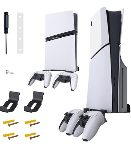 Supporto Da Parete Per Console PlayStation 4 / Slim / Pro E Pad - Porta Controller Multi-piattaforma