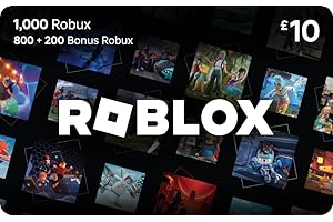 Roblox Gift Card - 1,000 Robux [Includes Exclusive Virtual Item] [Online Game Code]