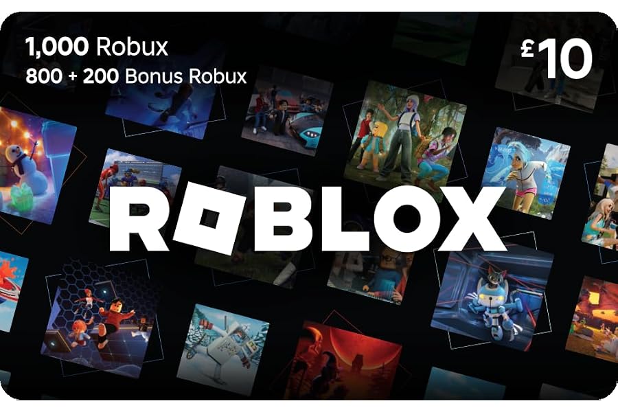 Roblox Digital Gift Card - 1,000 Robux [Includes Exclusive Virtual Item] [Online Game Code]