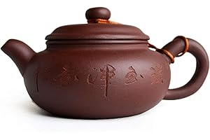 Yxhupot Teiera da 7 once in argilla cinese Zisha Gongfu Teiere Archaize Fanggu