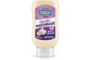 American Harvest Garlic Mayonnaise Top Down Squeezy Bottle, 315ml