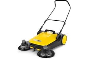 Kärcher S 6 Barredora Manual con dos Cepillos Laterales, 3.000 m²/h, depósito 38 L (1.766-460.0)