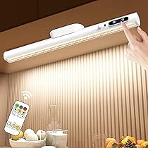 Bureaulamp Met Bewegingssensor En Afstandsbediening Voor De Keuken Draadloos Oplaadbaar Flexo Led 4000mah