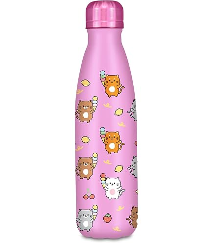 Seven Borraccia Termica Multicolore In Acciaio Inox &ndash; 500 Ml, Mantiene La Temperatura Fino A 24h, Perfetta Per Scuola E Bambini