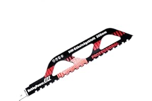 HOBBYPOWER24 Brzeszczot do piły szablastej do kamienia, 305 mm, do wycinania ścian, kamienia, Ytong, cegła, beton porowaty, gazobeton, brzeszczot do piły, nadaje się do Metabo, Bosch, DeWalt, Makita i in.