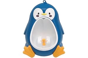 FUKAMOU Kinder-Pissoir, Wandmontage Urinal Toiletten-Trainer, Toilettentrainer Für Kinder, Höhenverstellbare Vertikal WC-Ständer Für Jungs