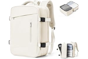 SZLX Mochila Viaje Cabina Avion 40x20x25 Mujer Ryanair Maleta de Cabina Pequeña Mochila Bolsa de Viaje Equipaje de Mano 45x36x20 Easyjet Cabin Bag Mochila Portatil 14 Pulgadas Impermeable Hombre